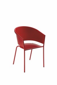 chaise rouge
