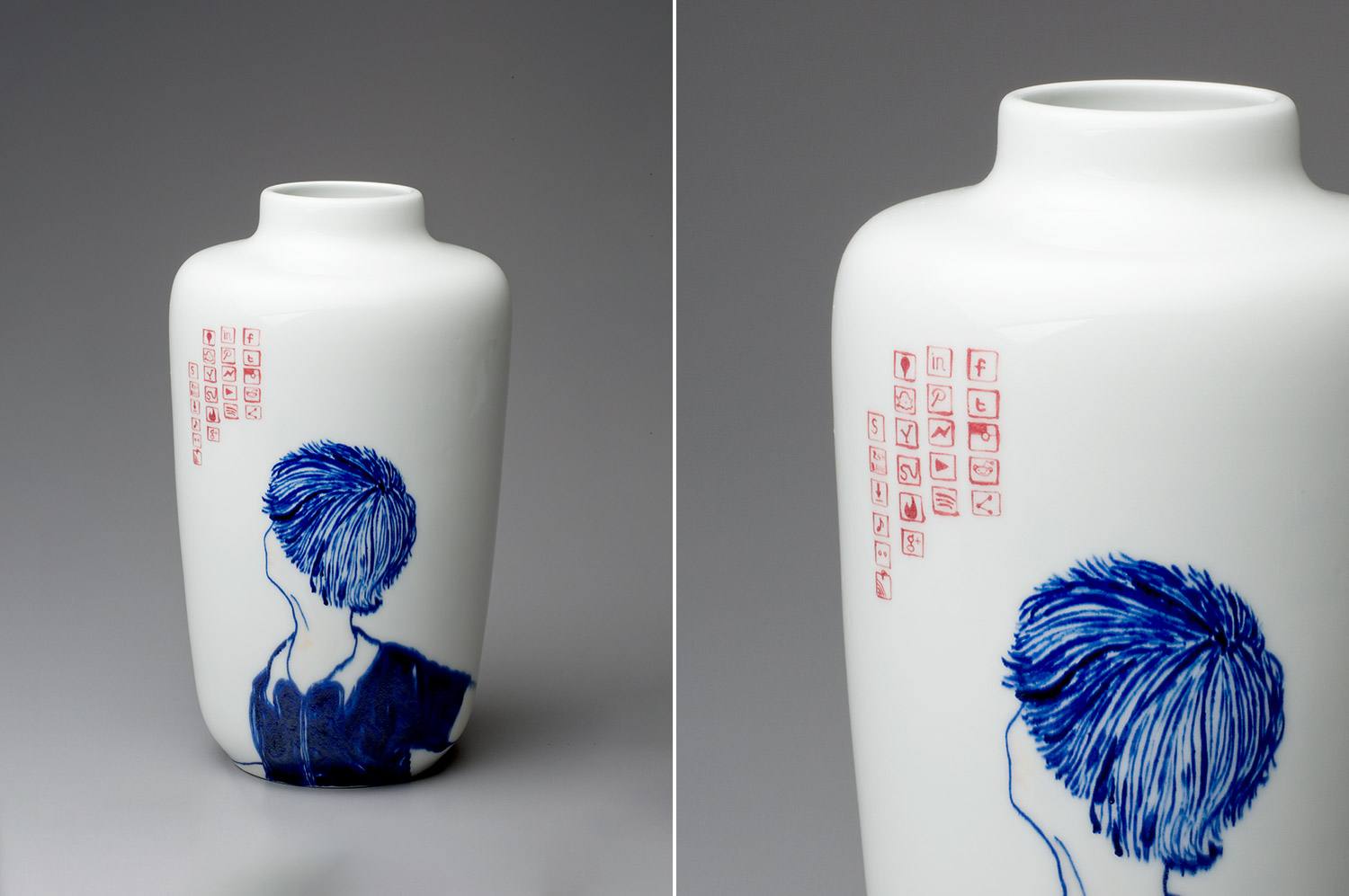 Vase ceramique de Mi-Won McGhee