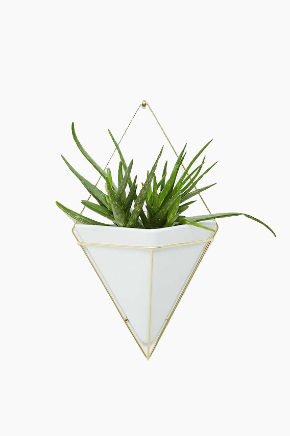 Grande suspension murale Trigg blanche