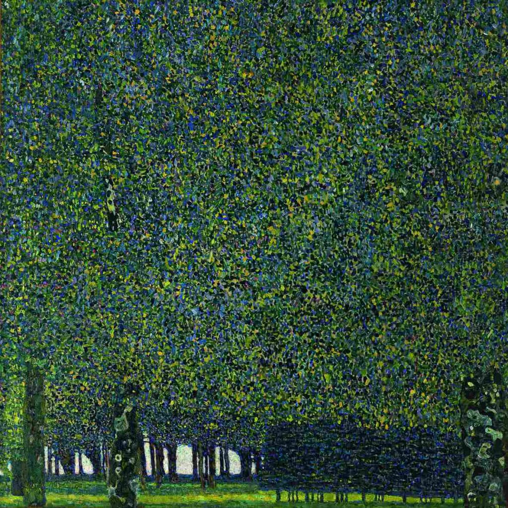 klimt expo jardins