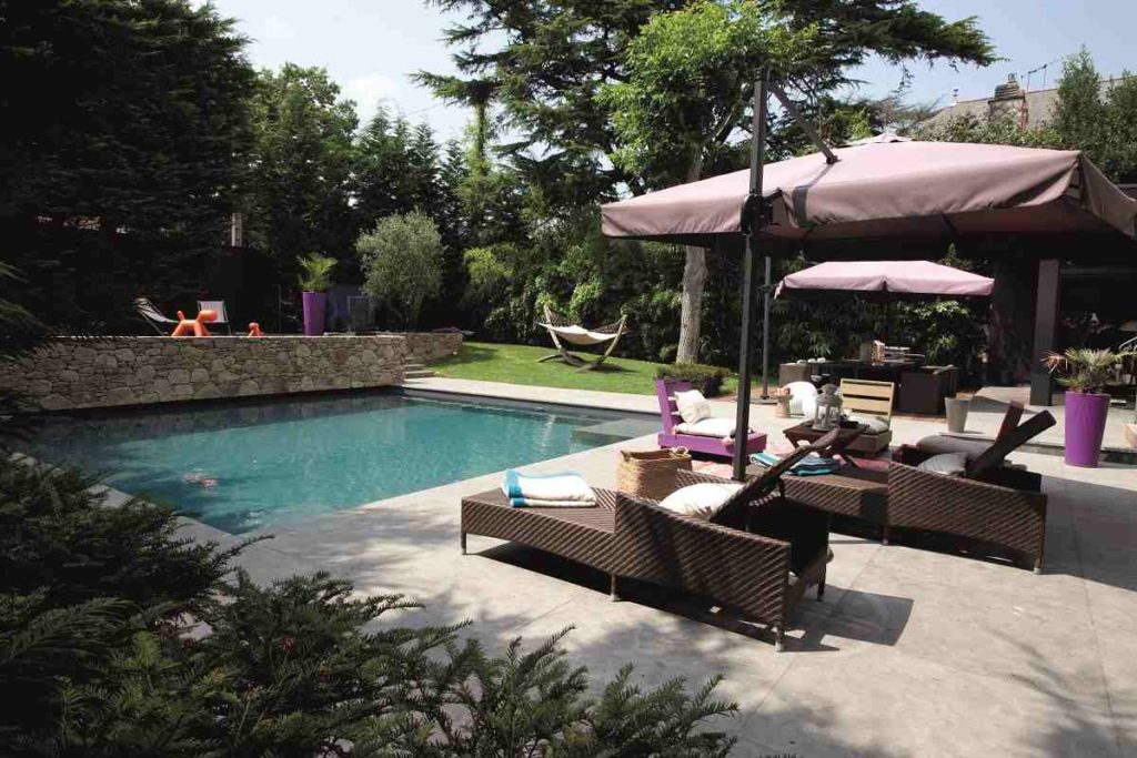 Mini-piscine CARRE BLEU