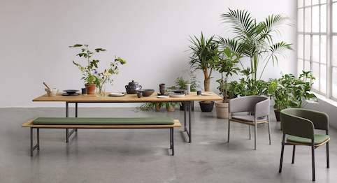 Gloster, collection Atmosphère, mobilier outdoor.