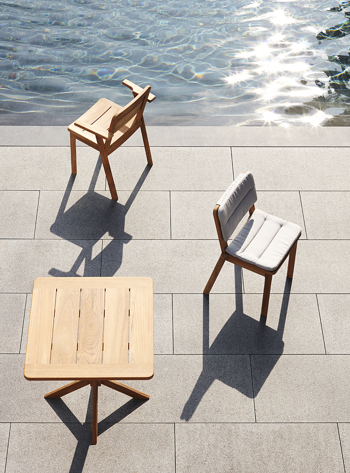 TECTONA, collection CLUBHOUSE, création Big-Game.