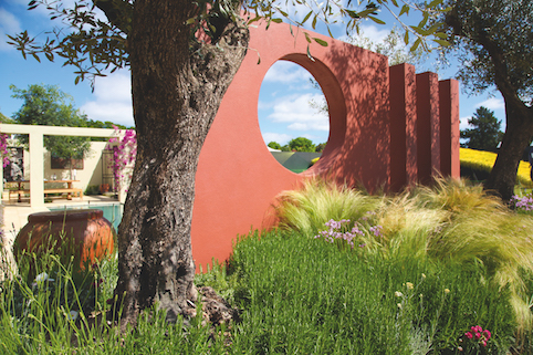 « Santa Rita Living La Vida 120 », création Alan Rudden, sponsor Santa Rita, médaille d’or Bloom 2016, Irlande.