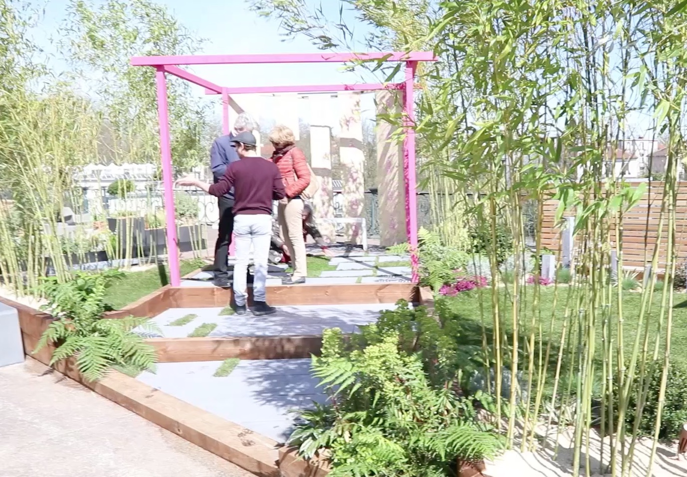 Jardin Vert Oxygène, Jardins en Seine